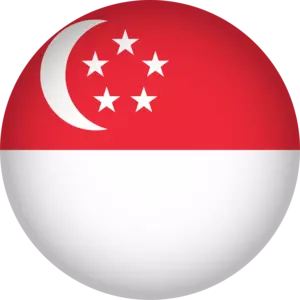 BK8 Singapore Flag