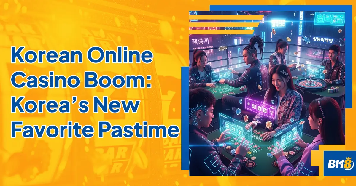Korean Online Casino Boom New Favorite Past Time